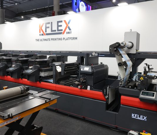 Tutta la flessibilità Omet in mostra a Labelexpo