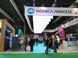 Konica Minolta protagonista a Labelexpo con l’AccurioLabel che verrà e la nuova MGI JETvarnish 3D Web 400