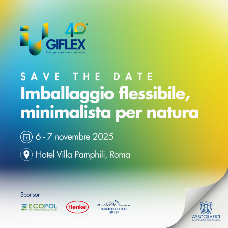 “Imballaggio flessibile, minimalista per natura”: il congresso autunnale di Giflex a Roma