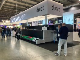 Durst a Viscom Italia: anteprima italiana della P5 500 TEX iSUB