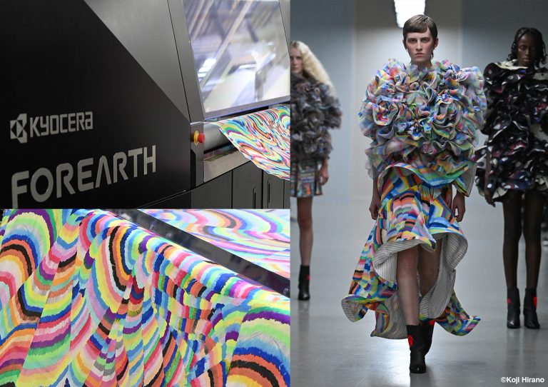 Kyocera Forearth: arte e moda sostenibile in passerella