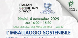 A Ecomondo Federazione Carta e Grafica guida il dibattito sul packaging sostenibile con il Paper District