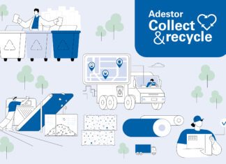 Adestor Collect&Recycle sigla una partnership con Soprema per promuovere il riciclo della carta
