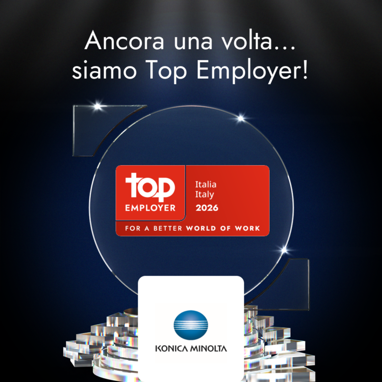 Konica Minolta Italia certificata Top Employer 2026
