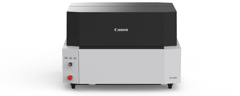 Canon, nuovo analizzatore TR-A100 per il riciclo della plastica in Europa