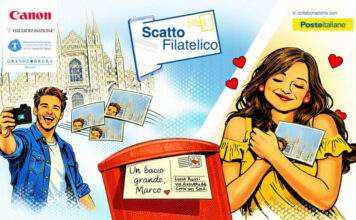 Canon alla Milano Design Week 2026: “Scatto Filatelico” reinventa la cartolina
