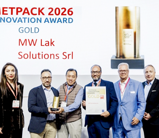 MW Lak Solutions premiata al METPACK 2026