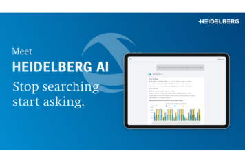 Heidelberg lancia AI Performance Chat: l’intelligenza artificiale semplifica l’analisi della produzione