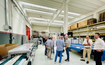 Koenig & Bauer inaugura il Demo Center Post Press in Italia