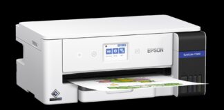 Epson SureColor F300: nuova stampante a sublimazione in formato A3