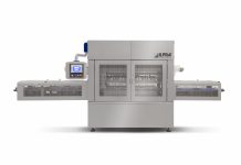 Tray sealer for food packaging