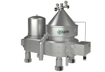 Self-cleaning separators and clarifiers