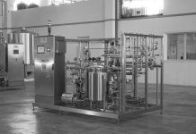 UHT cream pasteuriser