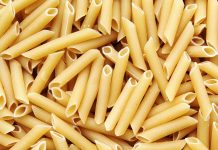 Enrichment of the functional profile of different types of pasta