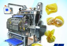 Production of single-sheet ravioli