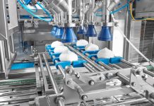 Burrata production and packaging