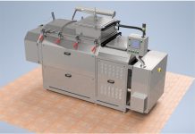 Double screw water and steam cooker-stretcher screws