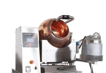 Pan and Praler machine in a single structure