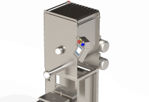 Auger motorized doser for powders and granules