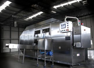 Production of ice cream cones and wafers