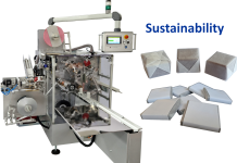 Wrapping machines for square or rectangular products