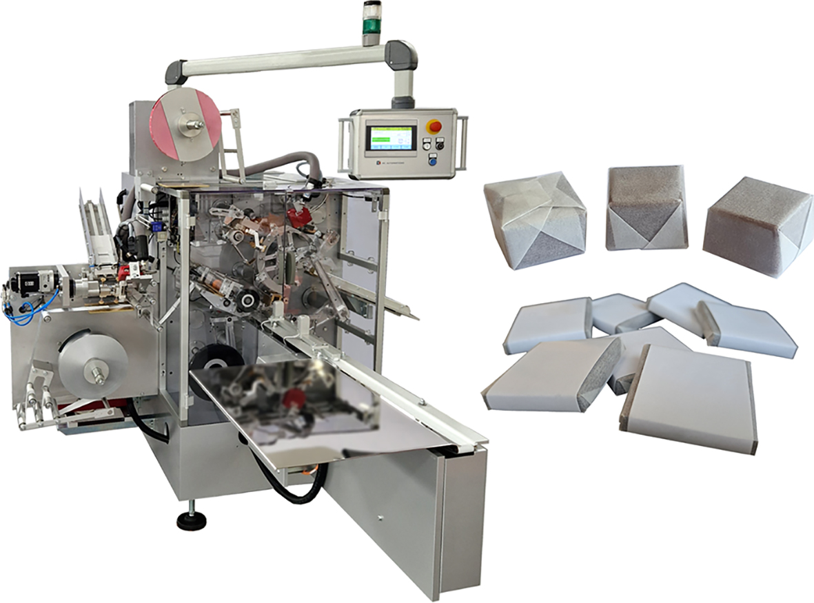 Square Shape Machine Wrapping machines for square or rectangular products - Italian Food Tech