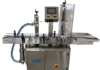 Liquid and dense product filling machines
