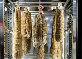 Cabinets for curing charcuterie