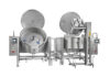 Tilting automatic braisings pans