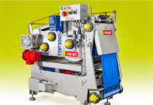 Belt press for fruit and vegetable juice