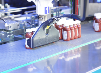 Feed lightweight and shaped bottles