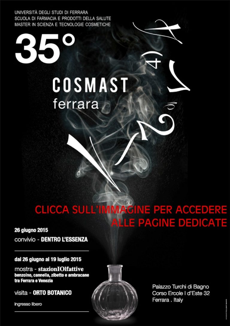 I 35 anni di COSMAST «profumano» di Storia
