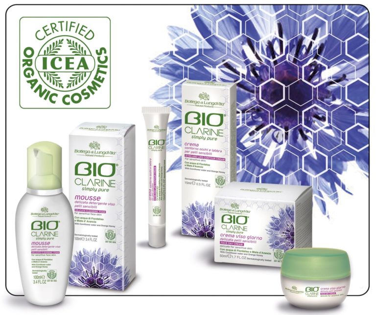 Bioclarine: essenzialità e semplicità per le pelli sensibili