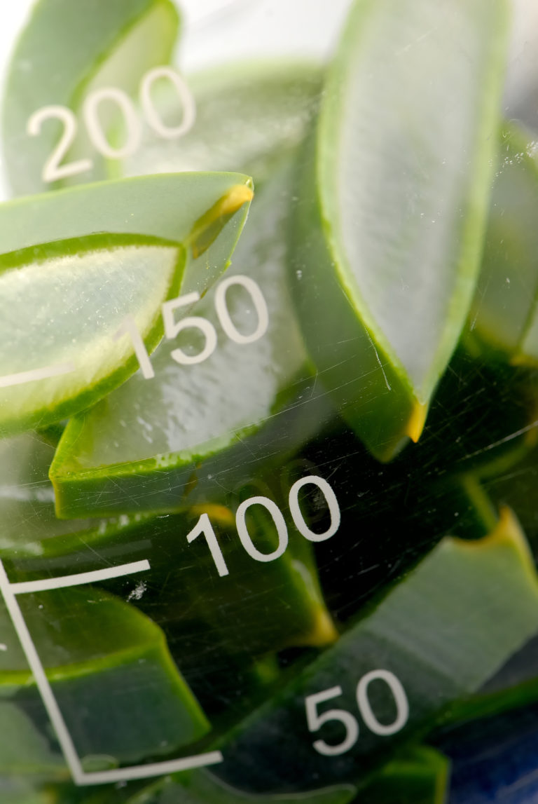 Studio di protezione UV da molecole contenute nell’aloe