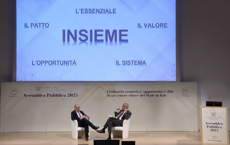 Assemblea Pubblica 2025 di Cosmetica Italia: digitalizzazione e semplificazione per un bene essenziale