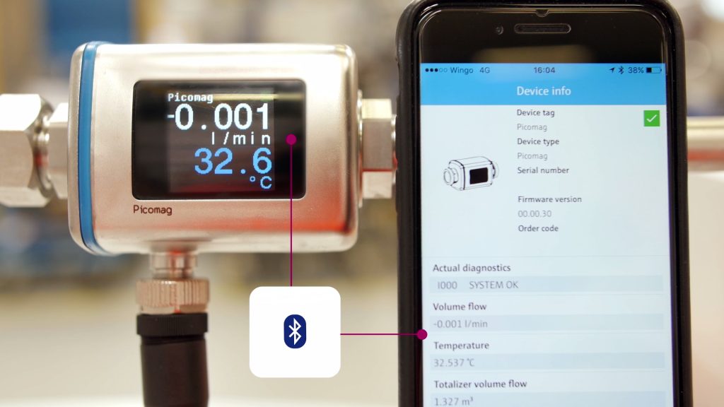 Picomag è un misuratore di portata elettromagnetico