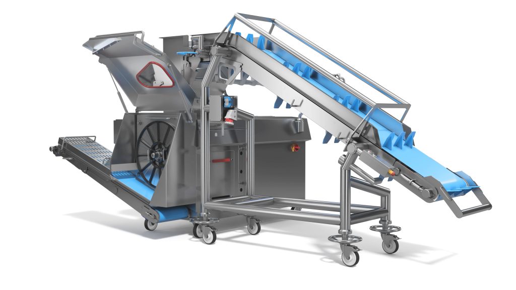 Le taglierine più evolute sono in grado di lavorare partendo da blocchi/forme intere scrostate o semplicemente spazzolate