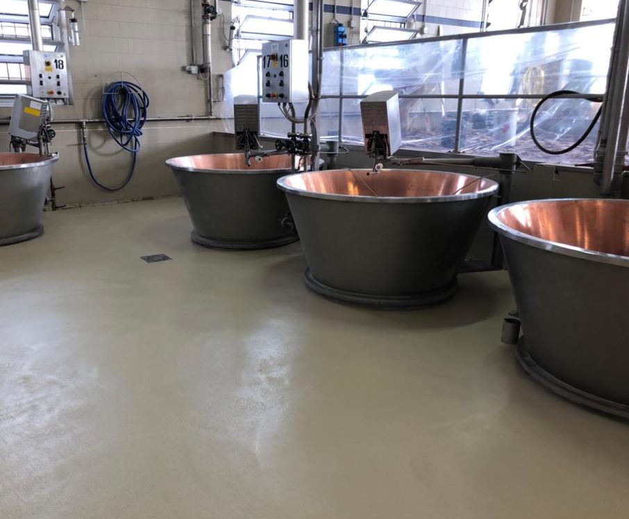 Pavimentazioni di poliuretano-cemento Roce