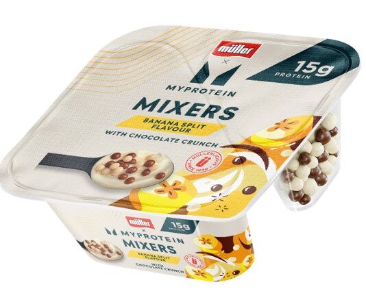 Mix-in e macronutrienti per Müller e Myprotein