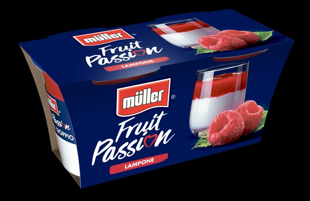 Müller Fruit Passion cambia veste
