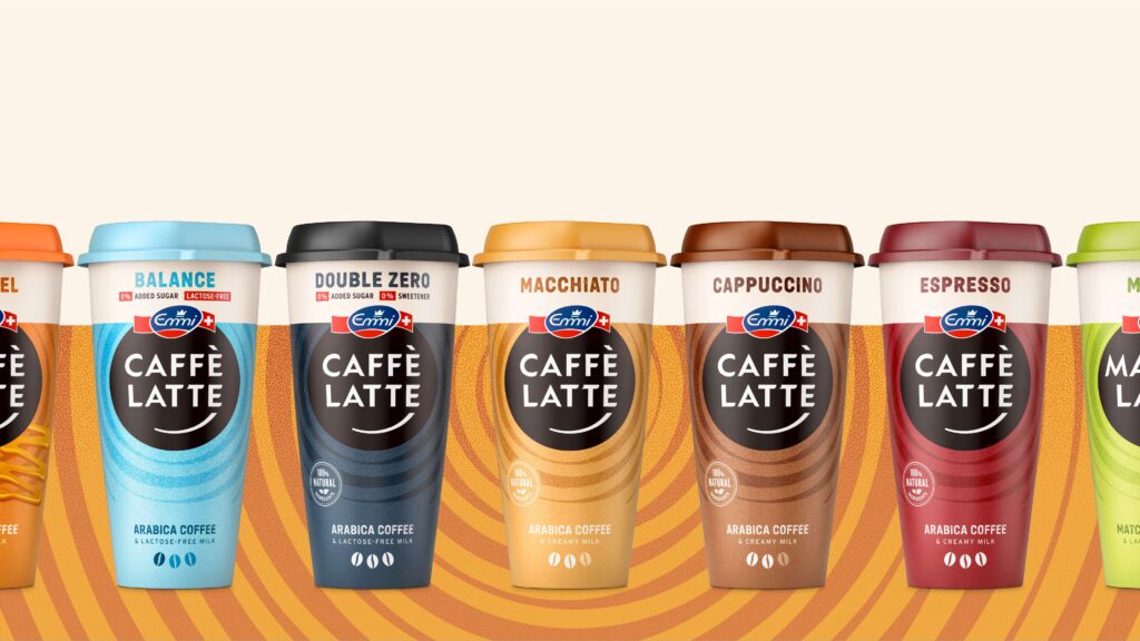 Emmi migliora la riciclabilità e il design di Caffè Latte