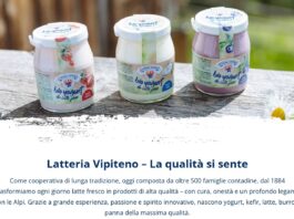 Nuovo sito web per Latteria Vipiteno