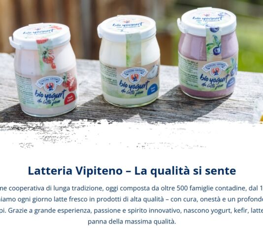 Nuovo sito web per Latteria Vipiteno
