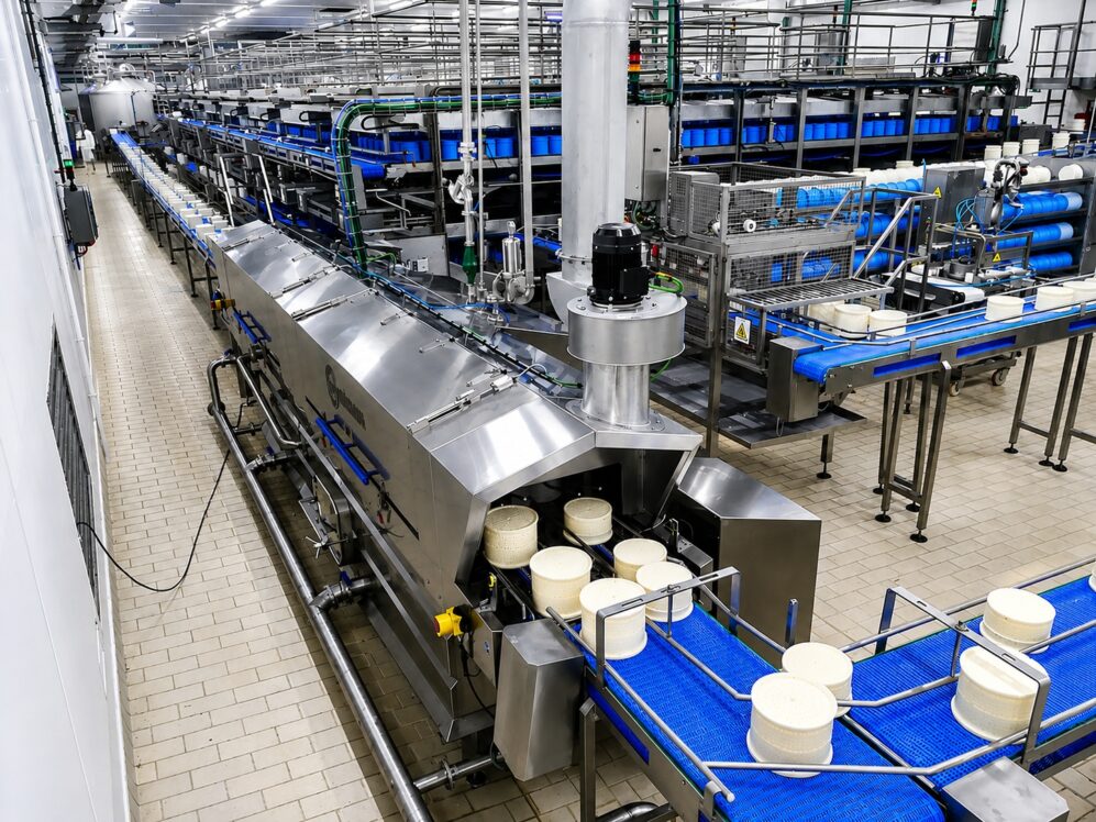 Macchine per il lavaggio e la sanificazione degli stampi per l’industria casearia