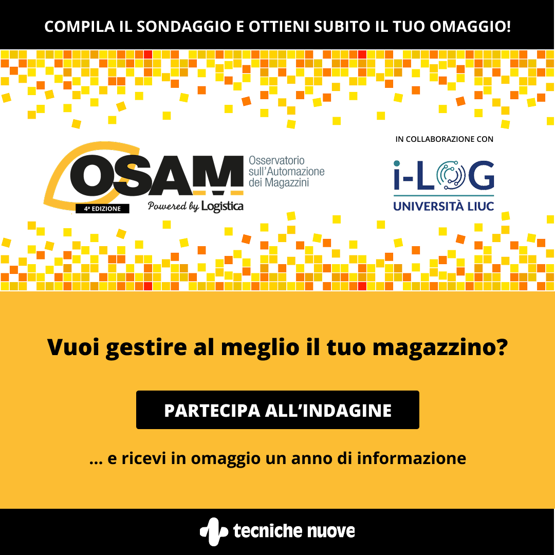  Partecipa alla nuova survey sulla gestione dei magazzini automatici