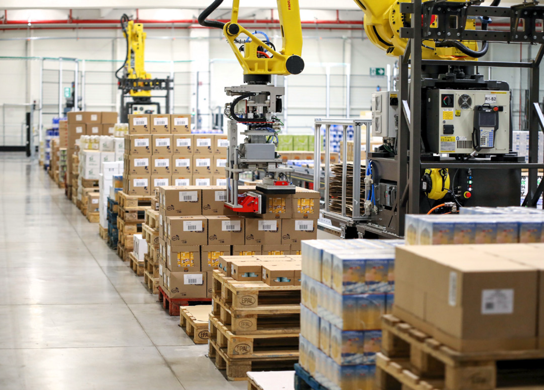 Robot di depallettizzazione del sistema PickMate Compact