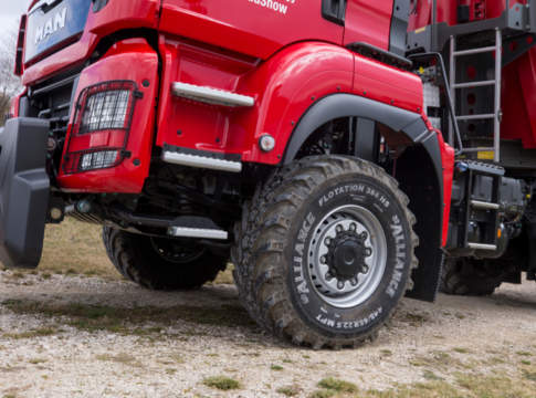 Con Alliance a 100 km/h su strada