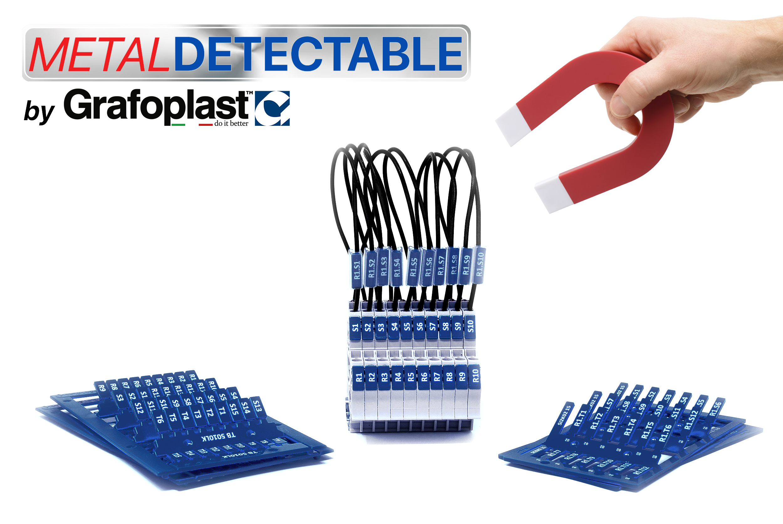 Cutter Blu Rilevabile Metal Detector - Per Industrie Alimentari, Sicuro E Pratico - Foto 8