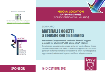 Conference su materiali e oggetti a contatto con gli alimenti