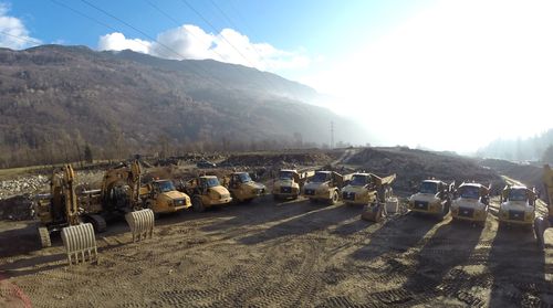 Parte dell'impressionante flotta a noleggio fornita da CGT